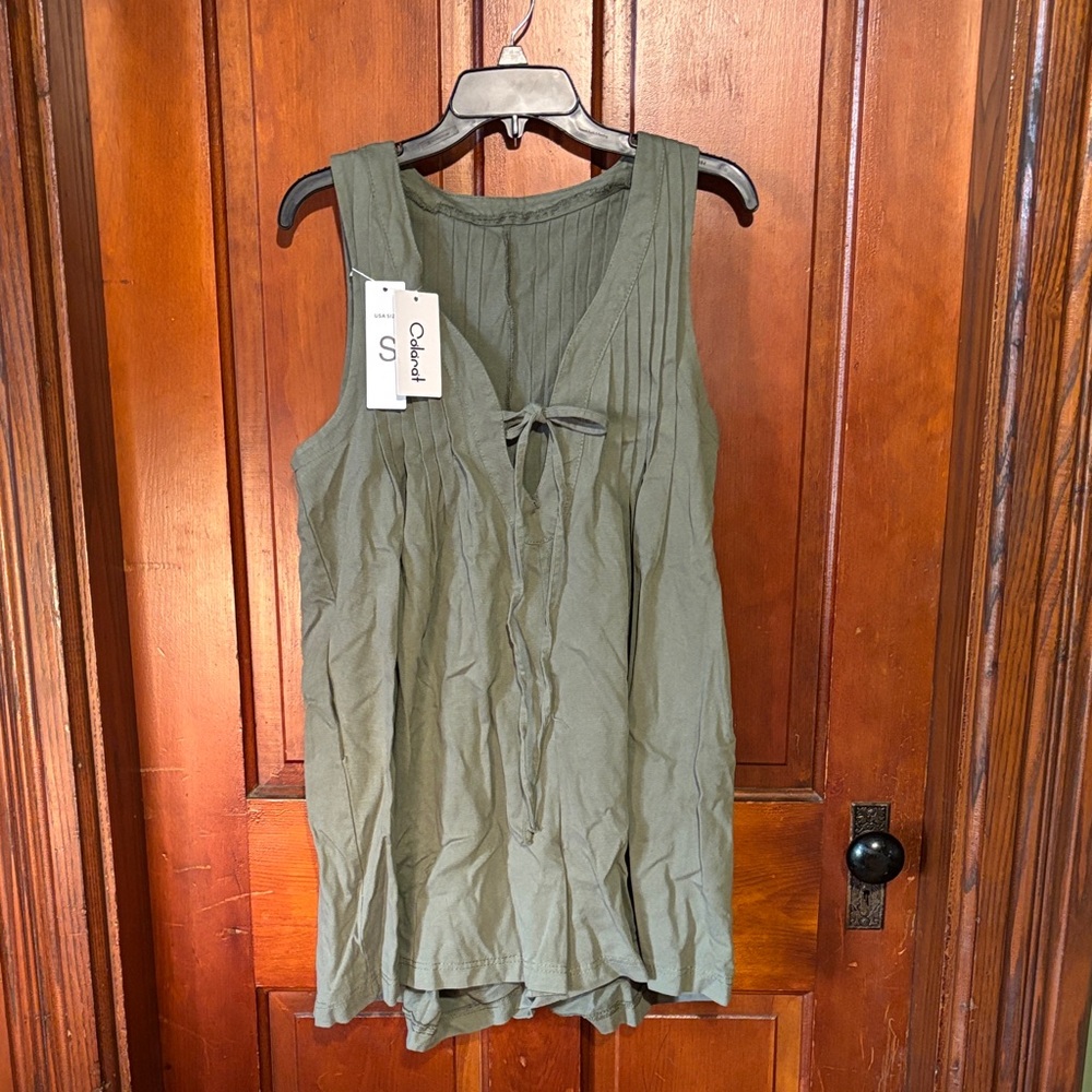 Olive Green romper